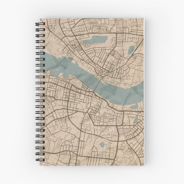 Item preview, Aalborg Sepia Map designed and sold by CPTVDesign.