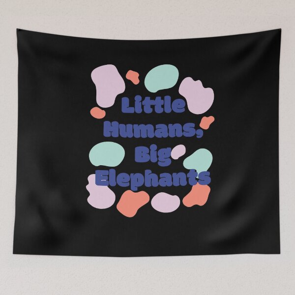 Item preview, Little Humans, Big Elephants designed and sold by fahrurrozzi.