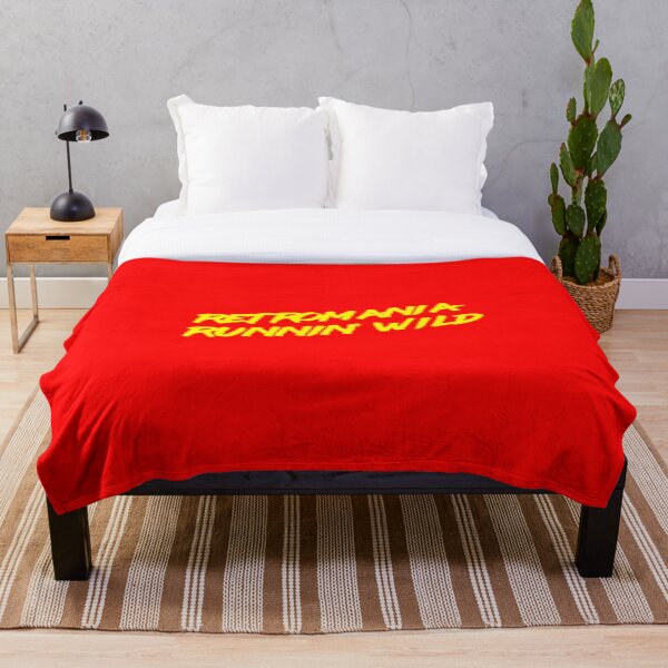 Retromania Runnin' Wild...Again Throw Blanket