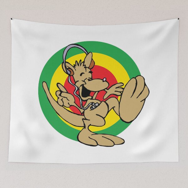 Item preview, Dancehall Reggae Australia Kangaroo designed and sold by dasvibes.