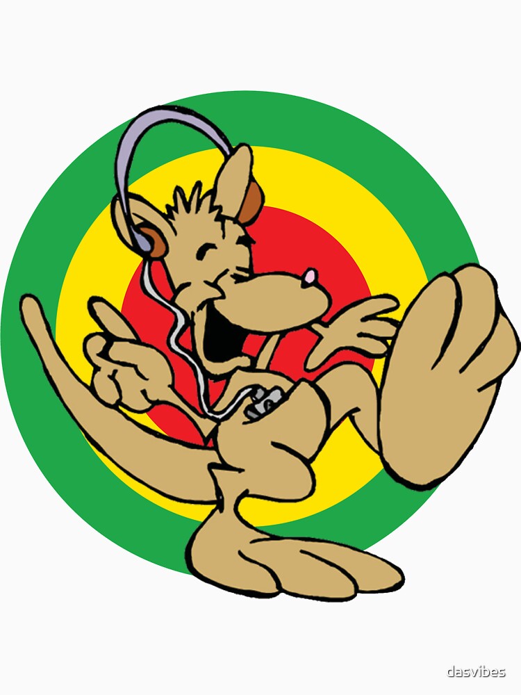 Dancehall Reggae Australia Kangaroo by dasvibes