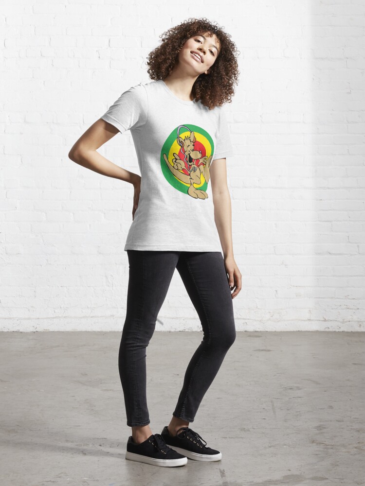 Alternate view of Dancehall Reggae Australia Kangaroo Essential T-Shirt