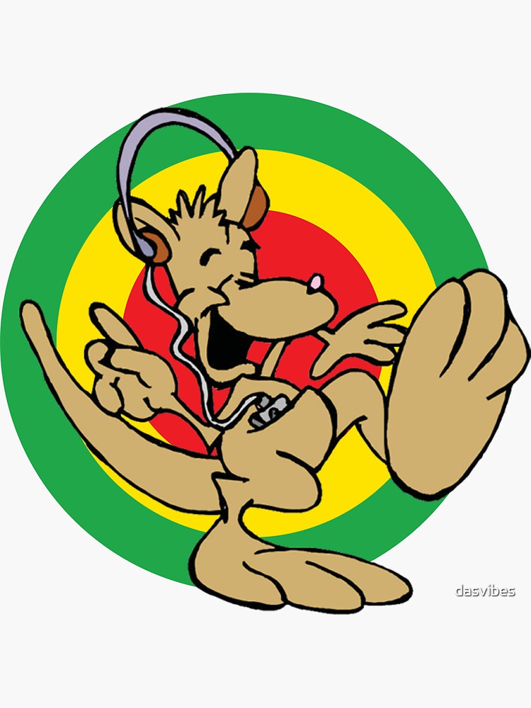 Dancehall Reggae Australia Kangaroo by dasvibes