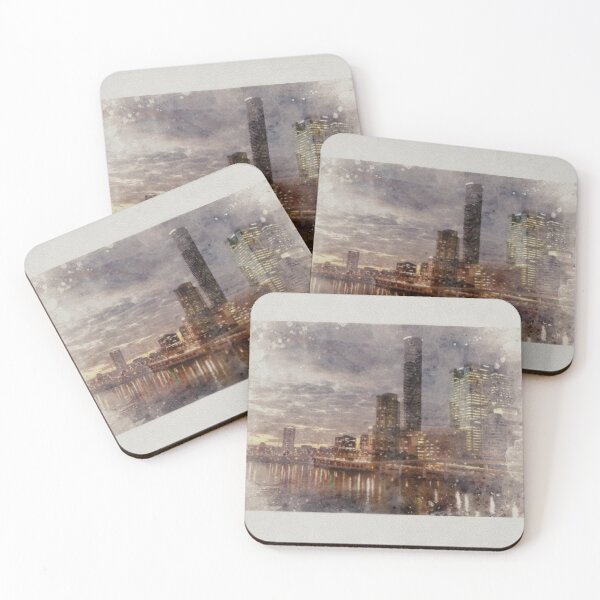 Item preview, Brisbane Riverscape designed and sold by Annalee Beer.