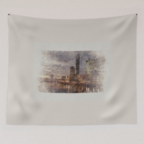 Item preview, Brisbane Riverscape designed and sold by Annalee Beer.