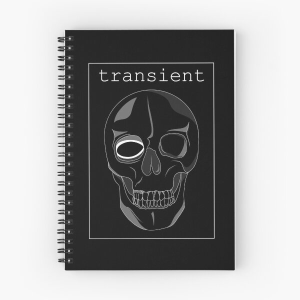 Item preview, Transient - Monochrome Skull designed and sold by Cole Briggs.
