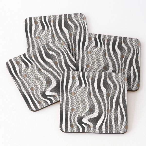 Item preview, Zebra Morocan pattern by Mira Tasich designed and sold by Mira Tasich.