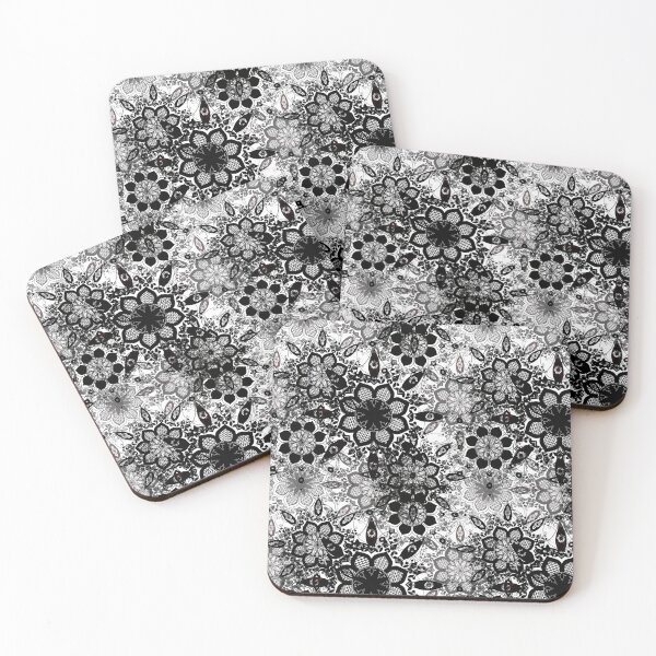 Item preview, Magical Mandala shades of monochrome designed and sold by DarlingEliza.