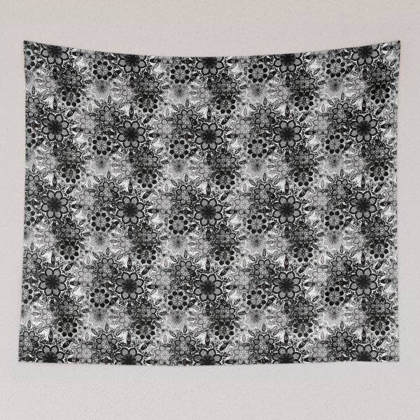 Item preview, Magical Mandala shades of monochrome designed and sold by DarlingEliza.