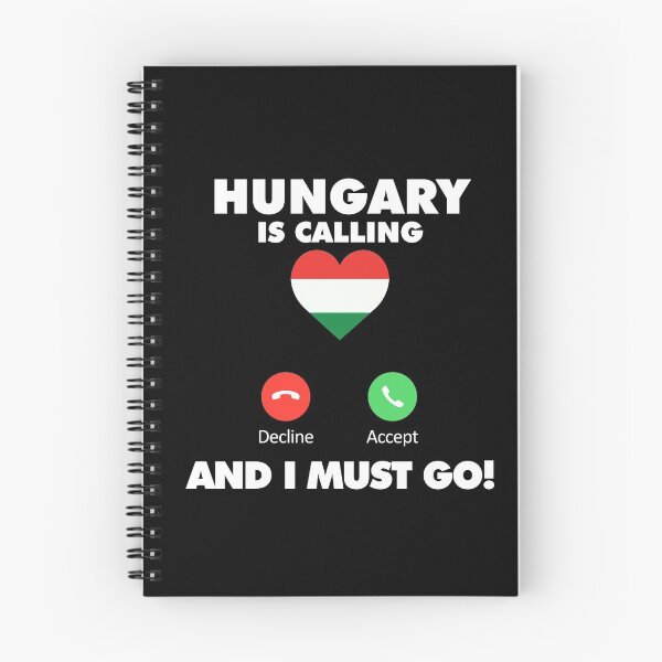 Item preview, Hungary is Calling and I Must Go designed and sold by HelloFromAja.