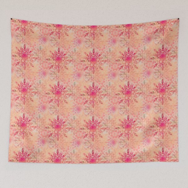 Item preview, Magical Mandala shades of salmon designed and sold by DarlingEliza.
