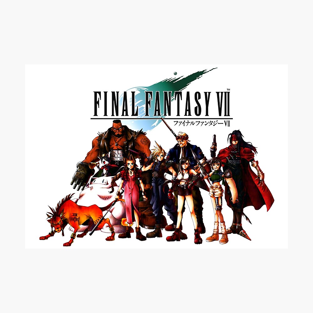 14+ Final Fantasy Vii Poster Collection Gif