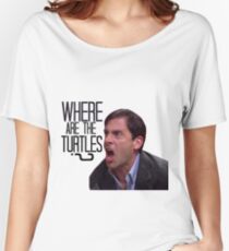 Michael Scott - Where Are the Turtles? Women's Relaxed Fit T-Shirt