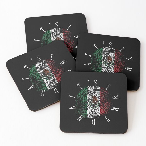 Item preview, It's In My Dna Mexican Flag Vintage Mexico Gift designed and sold by Grabitees.