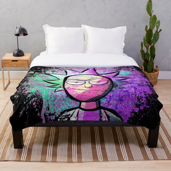 Rick Sanchez Throw Blanket