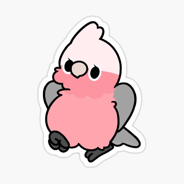 Artikel-Vorschau von Galah Cockatoo - Kawaii Birbs, designt und verkauft von blirbos.