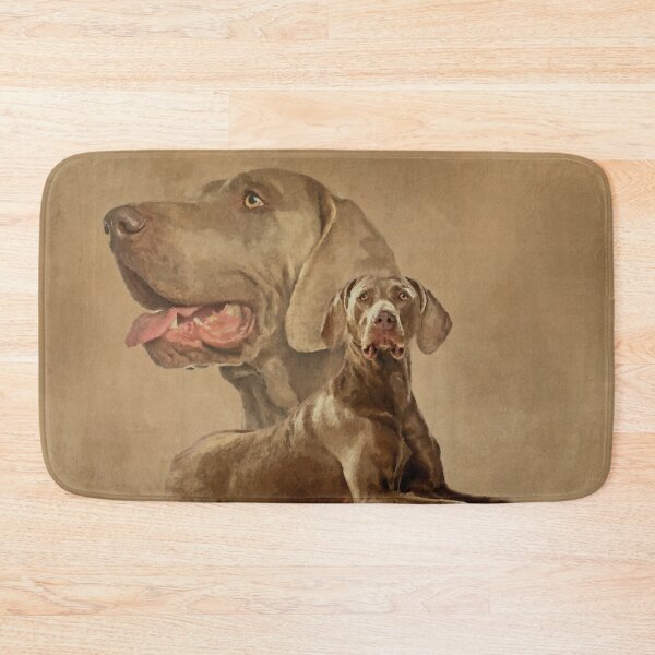 Item preview, Weimaraner Dogs Collage designed and sold by k9printart.