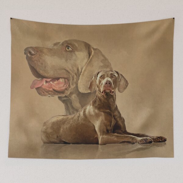 Artikelvorschau, Weimaraner Hundecollage entworfen und verkauft von k9printart.