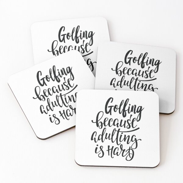 Item preview, Golfing Because Adulting Is Hard designed and sold by ProjectX23.