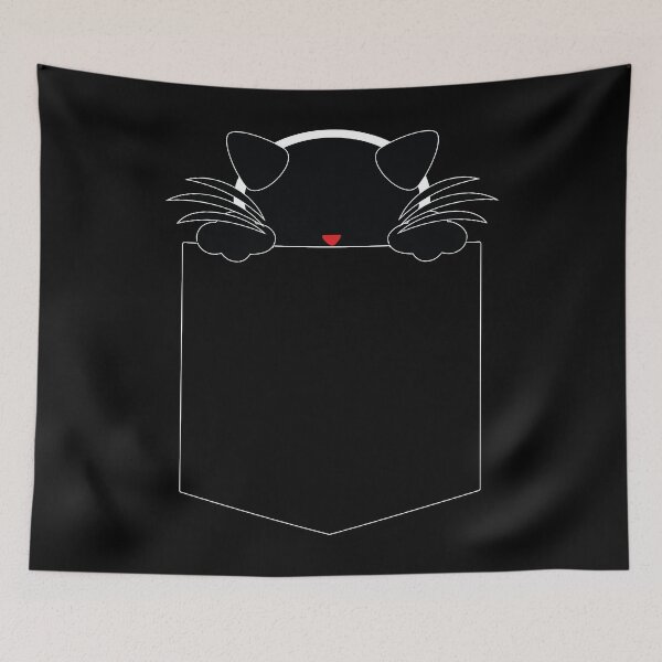 Item preview, Black Cat face designed and sold by derradji.