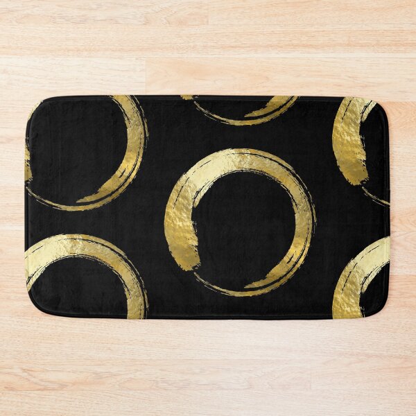 Item preview, Gold Japanese Calligraphy Ensō designed and sold by Kibatsu.
