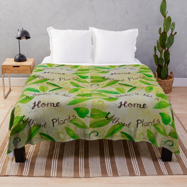 Item preview, A House Is Not A Home Without Plants designed and sold by Stinu.