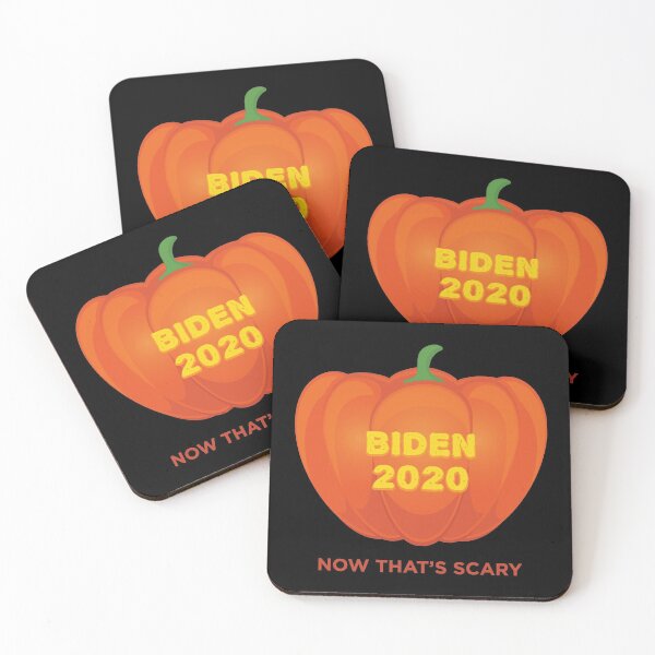 Item preview, Biden 2020 Now That's Scary Republican Jack O' Lantern print designed and sold by jakehughes2015.