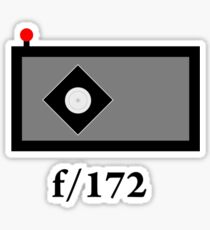 pinhole Sticker