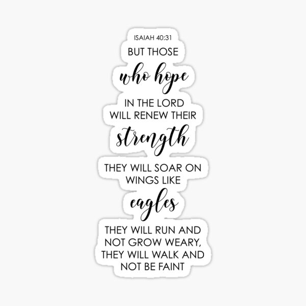 Item preview, Hope in the LORD Isaiah 40:3 designed and sold by corbrand.