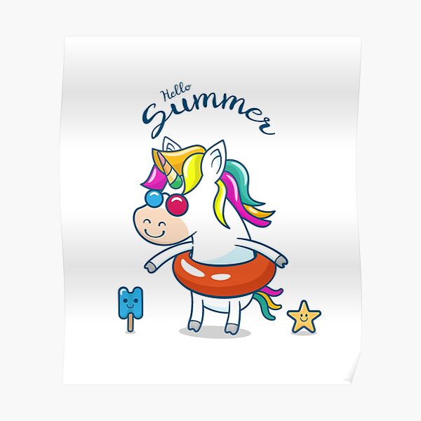 Download Unicorn Svg Posters Redbubble PSD Mockup Templates