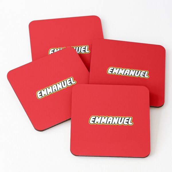 Item preview, Emmanuel  Trending Blocks - personalize designed and sold by Urosek.