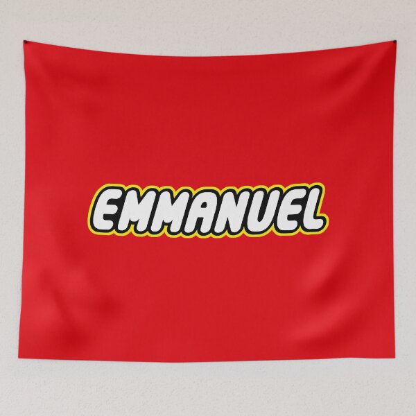 Item preview, Emmanuel  Trending Blocks - personalize designed and sold by Urosek.