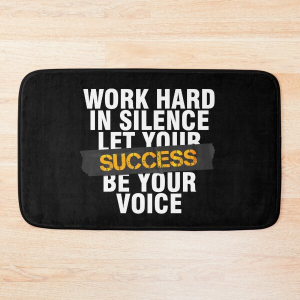 Item preview, Work hard in silence, let your success be your voice designed and sold by Urosek.
