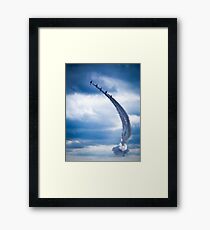 Sonic Arc Arrows. Framed Print