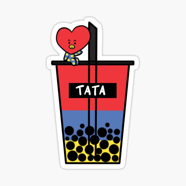  Gambar Stiker Boba  Bt21