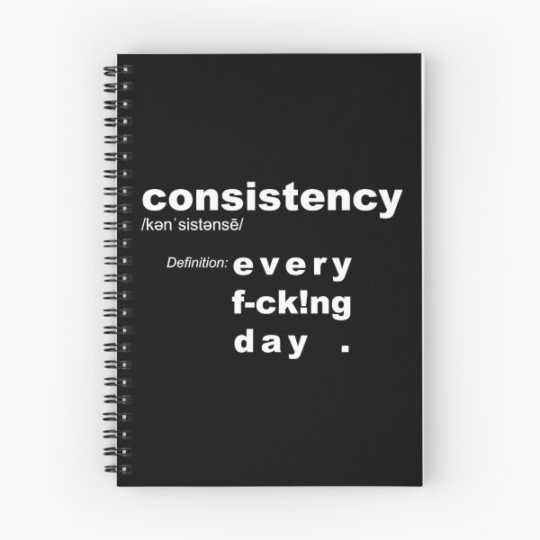 Item preview, Consistency definition: Every Day – motivation goal reminder designed and sold by originalsusie.