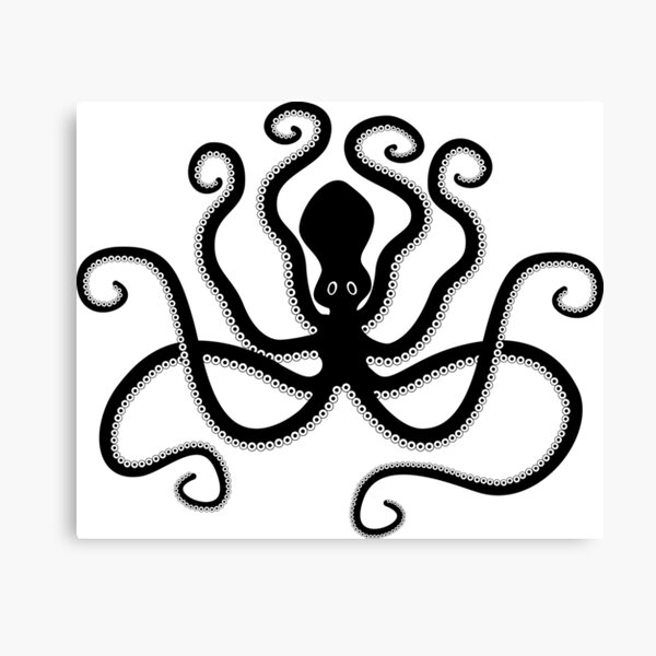 Item preview, Minoan Ancient Greek Octopus from pottery designed and sold by Happy Puppy Print On Demand.