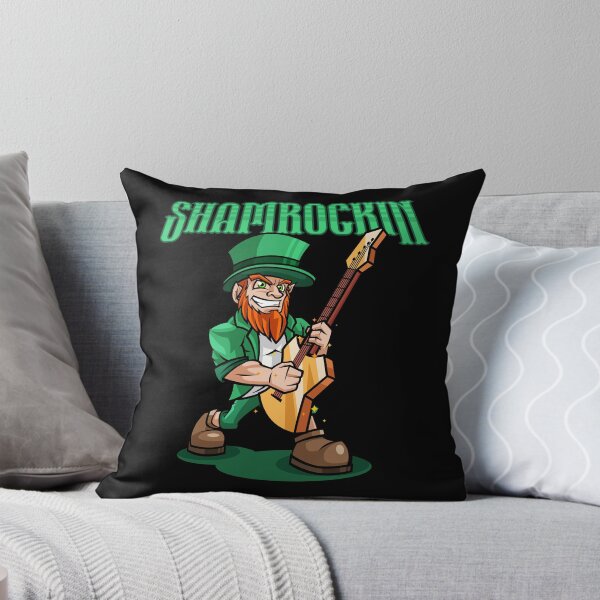 Item preview, Shamrockin - Rocking Leprechaun With E-Guitar designed and sold by anziehend.