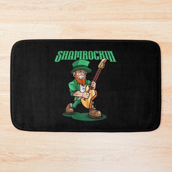 Item preview, Shamrockin - Rocking Leprechaun With E-Guitar designed and sold by anziehend.