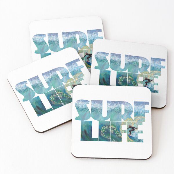 Item preview, Surf Life Big Wave Surfer Silhouette designed and sold by DSC Arts.