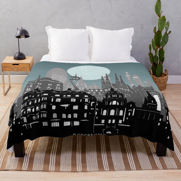 Item preview, barcelona skyline designed and sold by BekimART2.