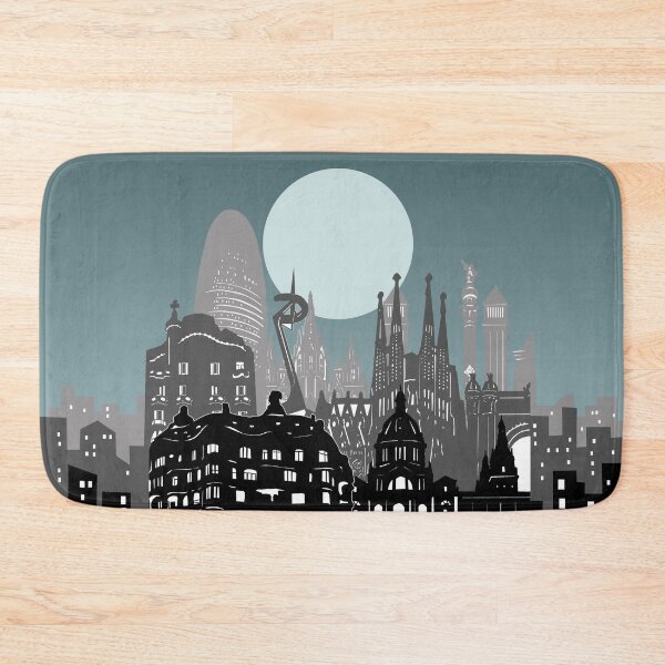 Item preview, barcelona skyline designed and sold by BekimART2.
