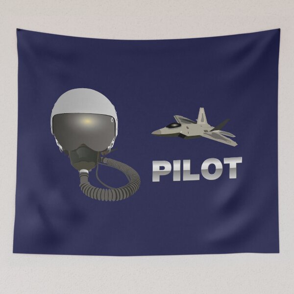 Item preview, F-22 Raptor Jet Fighter Pilot designed and sold by NorseTech.