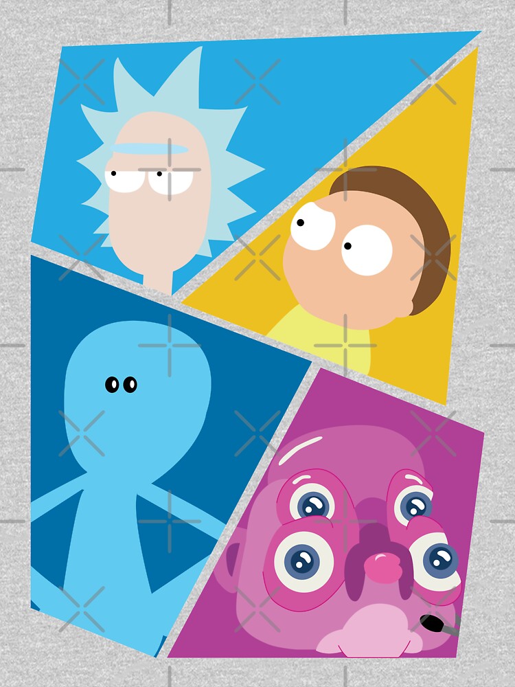 Rick and Morty Characters by rainbowdreamer