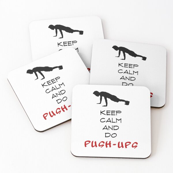 Item preview, Keep Calm & Do Push-ups designed and sold by Batartiste.