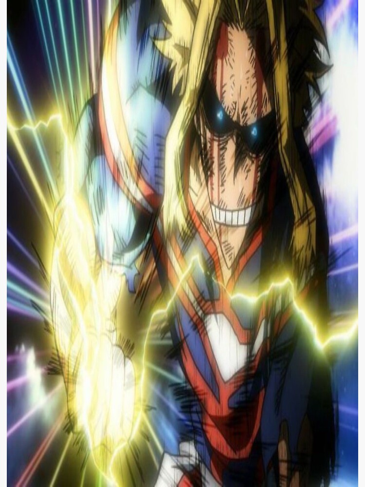 All Might Vs One For All United States Of Smash Art Board Print For Sale By Bilal4creator Redbubble