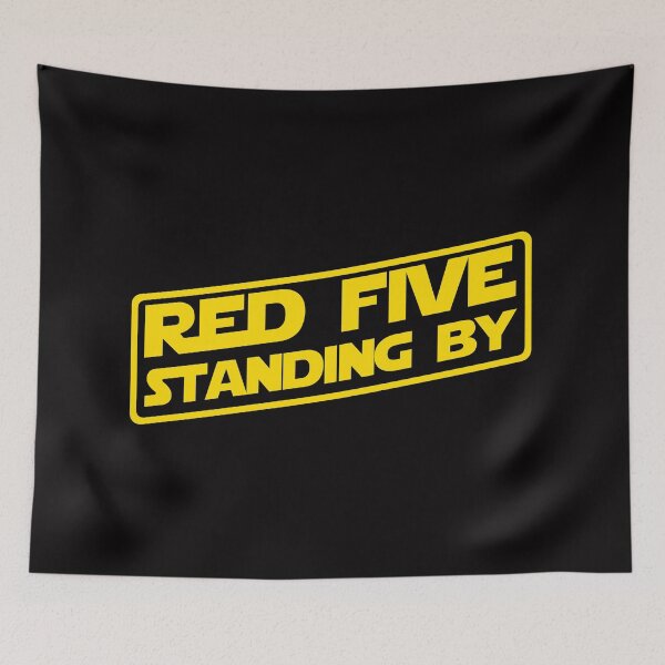 Item preview, Red Five Standing By designed and sold by DafyddEm.