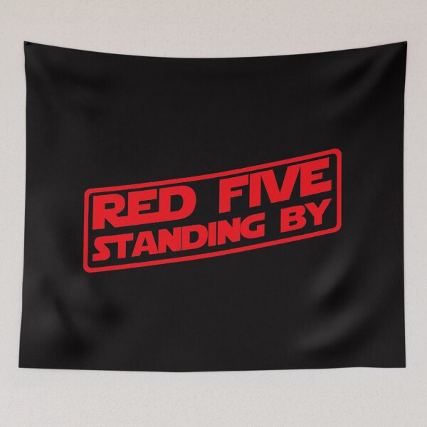 Item preview, Red Five Standing By 2 designed and sold by DafyddEm.