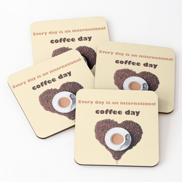 Item preview, International coffee day designed and sold by Black22Shhsh.