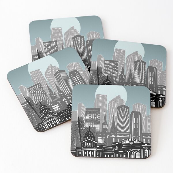Item preview, denver skyline designed and sold by BekimART2.